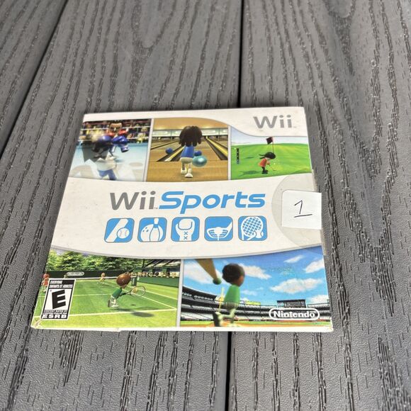 Wii Sports - Tested - Complete With Manual - Nintendo Wii #1 - Picture 8 of 8